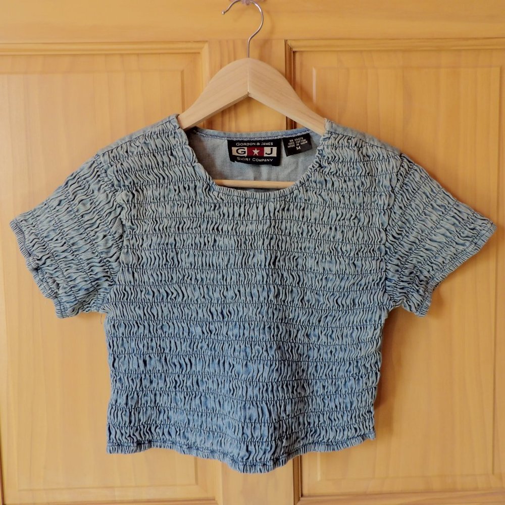 gordon and james denim top